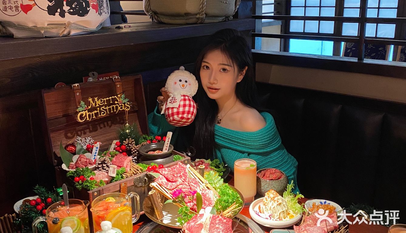 🔥爆魔都🔔圣诞限定烤肉宝箱姐妹快冲‼️