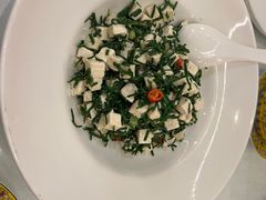 沙葱拌豆腐-宁夏国强手抓羊肉·清真菜(未央路凤三店)