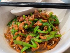 青椒肉丝干拌-花园茶楼(兴城西路店)