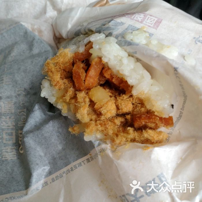 肯德基肉酥油条饭团图片-北京快餐简餐-大众点评网