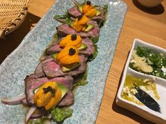 海胆炙烤牛肉卷-慢走(甜水园店)