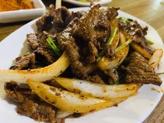 烤牛肉-炙热童年·老北京炙子烤肉(南锣鼓巷店)