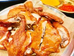 陈皮烤鸡-何妹湿辣牛肉·粤式烧烤砂煲(桂雅路店)