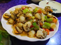 葱爆威海扇贝-威海渔村(静安旗舰店)