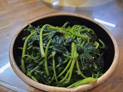 豆豉鲮鱼炒番薯叶-和记菜馆