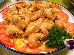 蛋黄虾-阿静美食