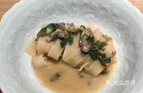 Wild Vegetable Oyster Sauce Handmade Pasta