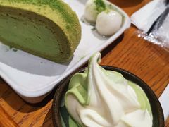 抹茶牛乳霜淇淋-辻利茶舖TSUJIRI(万象天地店)
