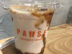 冰杏仁拿铁-PAUSE(恒大广场店)