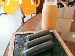 香滑黑芝麻卷-喜喜酒家·纯手工点心·粤菜