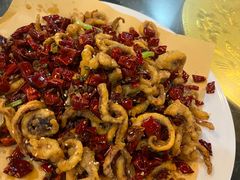 干煸鱿鱼须-盛德利食府 天津菜(河西店)