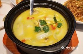 Bone Soup Braised Cabbage and Tofu
