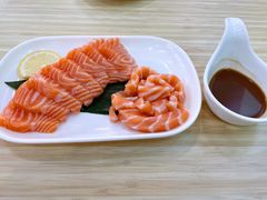 三文鱼刺身-一蚝一贝海鲜特色餐厅(万象城店)