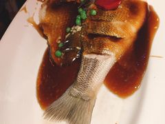 西湖醋鱼-绿茶餐厅(松江万达店)