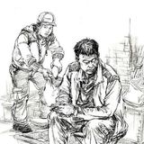 优秀的组合人物速写作品欣赏[礼花][礼花]