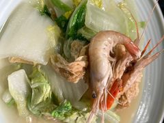 腐皮青菜-老头儿油爆虾·1987杭州烟火味(湖滨银泰in77D区店)
