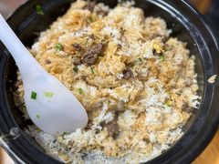 牛肉窝蛋煲仔饭-大笑饭堂(甲子桥店)