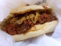 牛肉鸭肠夹馍-清真拉妈卤味(回民街店)