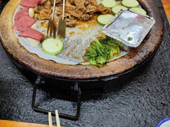 -老姐石板烧烤+铜炭火锅(总店)