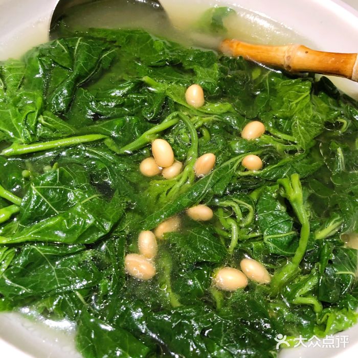 客语客家菜(琶洲保利店)鸡汤苦麦菜图片