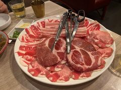 烤肉拼盘-郑阿姨的家·이모네·韩料&烤肉(武川路店)