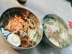 -吉林延边牛肉汤饭，大冷面