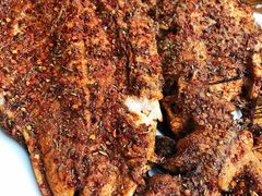 烤虹鳟鱼-何适山庄 ·可团建(水长城P2停车场店)