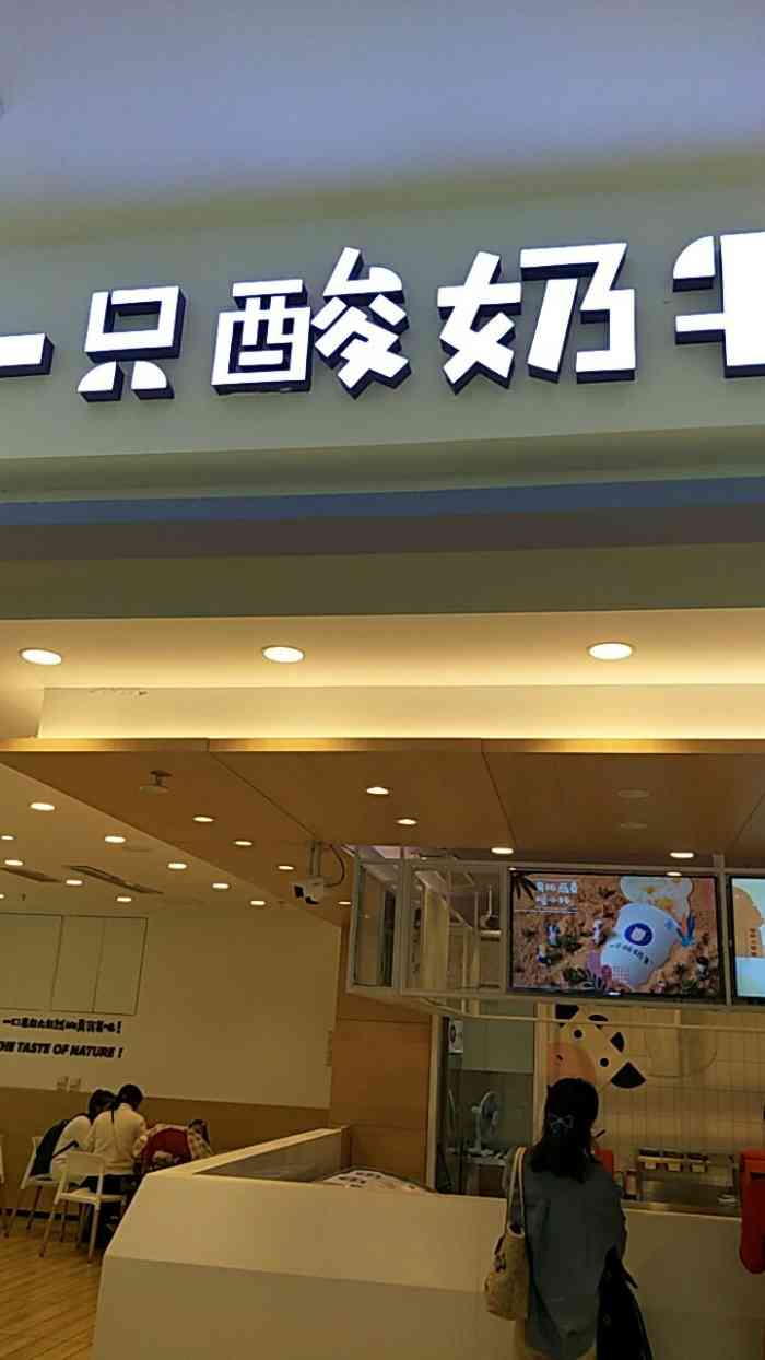 一只酸奶牛(双流万达广场店)-"最近两年,市面上这种店越来越多,很多