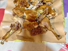 香蕉鸡烤鸡-涠洲岛香蕉鸡