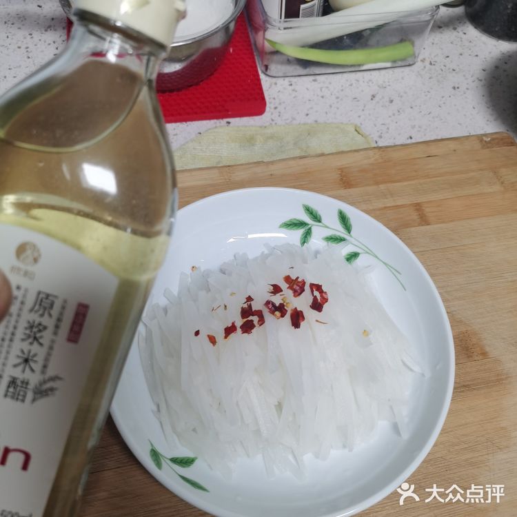 凉拌白萝卜丝