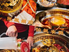 酸汤鸭鸳鸯锅-火鳳祥美蛙牛肉自助(青悦城店)