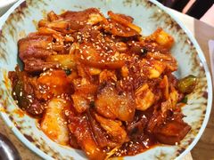 泡菜炒五花肉-쌍화점 霜花店·朝鲜族料理(徐家汇店)