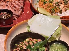 酸辣肉碎生菜包(牛/猪)-CHINCHIN 青青·泰国料理(万象食家店)