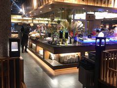 自助取餐区-韩京炭火烤肉自助料理(柯桥万达店)