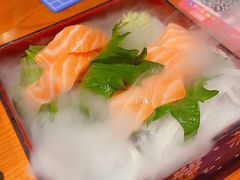 三文鱼刺身-有喜屋·烧鸟·居酒屋(三钢里店)