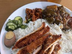 蒜香鸡排饭-顶好快餐(市府店)