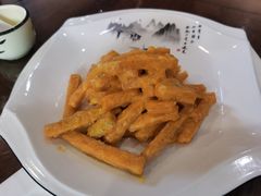 咸蛋黄焗南瓜-长兴菜馆(高桥店)