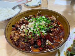 水煮肉片-洪霞餐馆