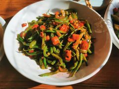 钵子扁豆丝-不是烧烤·武汉烧烤·地道湖北菜(大成路店)