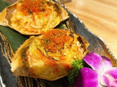 芝士焗蟹宝-鲔吞·和牛寿喜烧(闵行区绿瘦酒店)