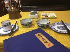 餐具摆设-京味民福烤鸭店(建设四马路店)
