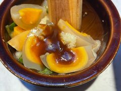 擂椒茄子皮蛋-江边城外烤全鱼(长寿路店)