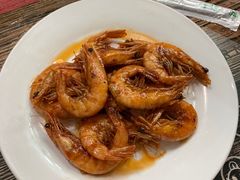 油焖大虾-1910老鲁味海鲜·戳子肉·青岛菜(金沙滩店)