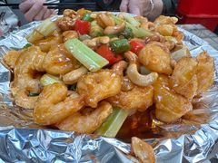 宫爆虾球-老磨油饼(高陵店)