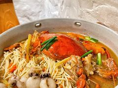 膏蟹拌面-十面欢腾(长乐路店)