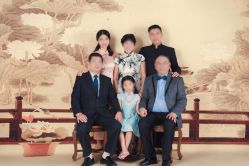 -时光纪亲子全家福照相馆(静安店母女写真父母纪念照)