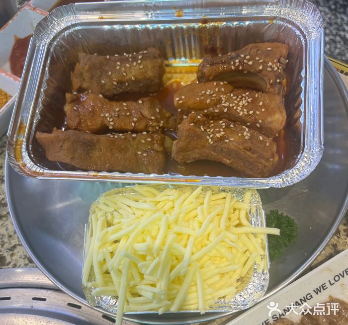 安又胖韩国烤肉(美罗城店)安三胖芝士肋排图片