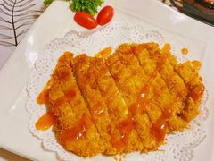 芝士炸猪排-吱咖啡西式简餐