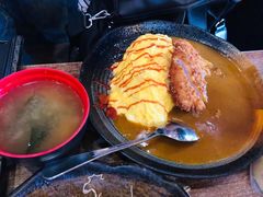 咖喱猪排蛋包饭-犀牛家猪排