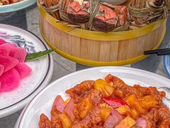 -七的湖·晚芳亭·阳澄湖农家菜·大闸蟹(莲花岛店)